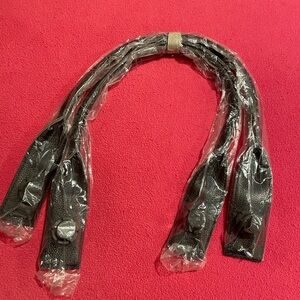 Black Leather Bag Handles